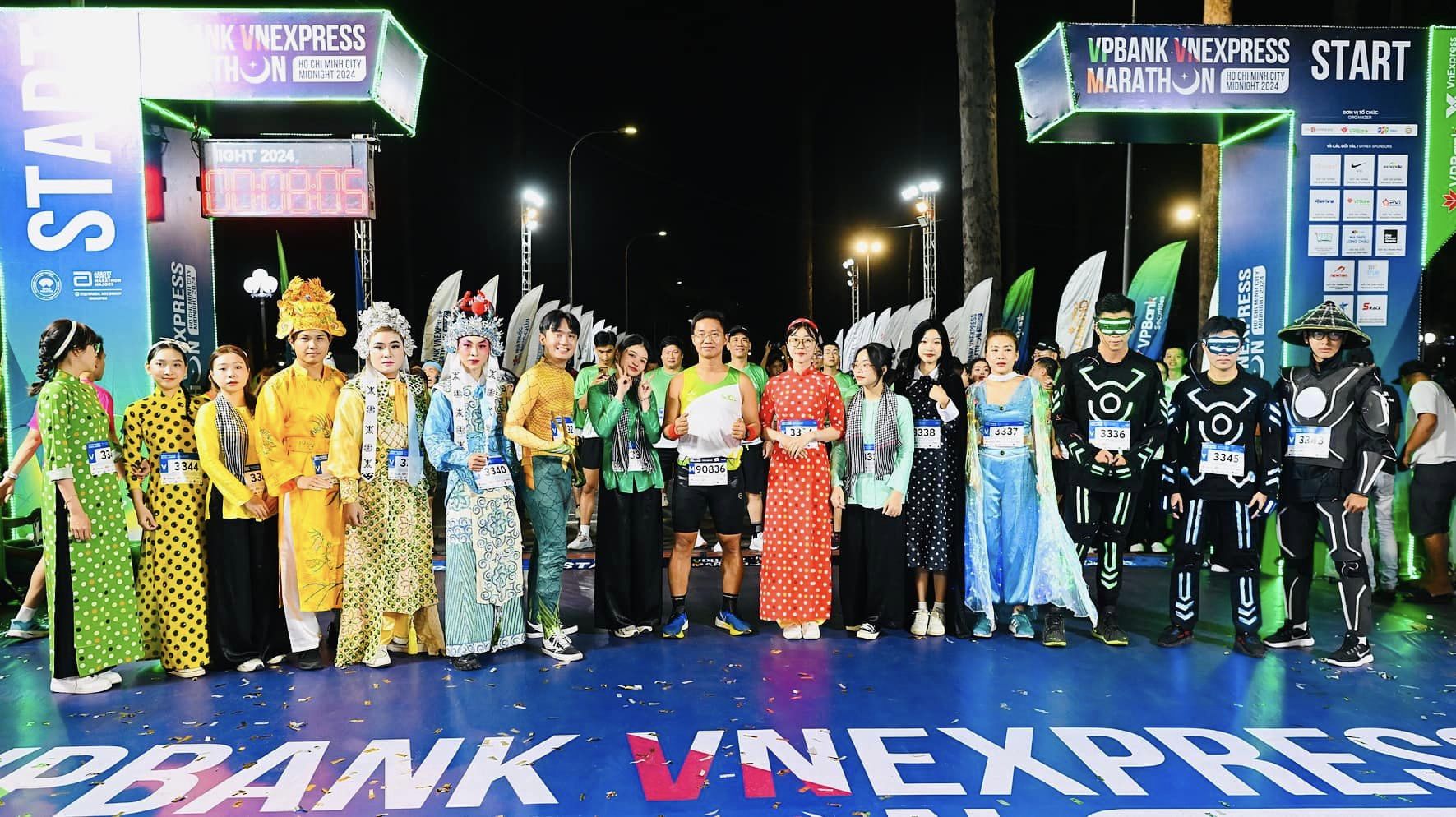 VPBank VNE Marathon - HCMC Midnight 2024 – Cuộc dạo chơi thú vị