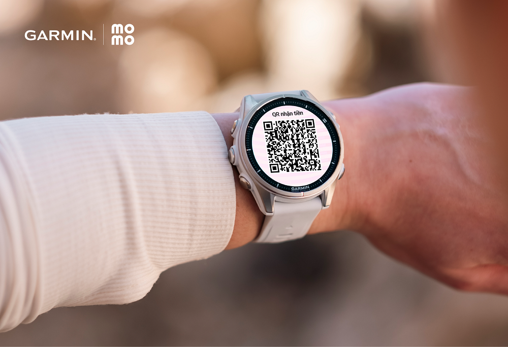 Không ví tiền, không điện thoại: Người dùng Garmin có thể thanh toán MoMo ngay trên cổ tay